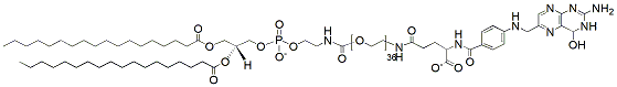 Molecular structure of the compound: DSPE-PEG36-Folate