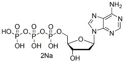 Molecular structure of the compound: 2-Deoxyadenosine 5-triphosphate disodium