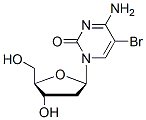 Molecular structure of the compound: 5-Bromo-2-deoxycytidine