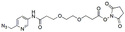 Molecular structure of the compound: Picolyl azide-PEG2-NHS ester