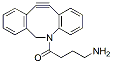 Molecular structure of the compound: DBCO-C4-amine