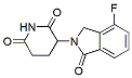Molecular structure of the compound: Lenalidomide-F