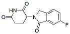 Molecular structure of the compound: Lenalidomide-6-F