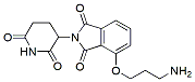 Molecular structure of the compound: Thalidomide-O-C3-amine, HCl salt