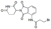 Molecular structure of the compound: Pomalidomide-amido-C2-Br
