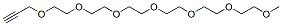 Molecular structure of the compound: m-PEG6-alkyne