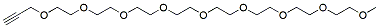 Molecular structure of the compound: m-PEG9-alkyne