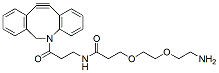 Molecular structure of the compound: DBCO-NHCO-PEG2-Amine