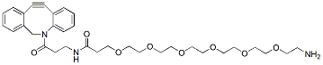 Molecular structure of the compound: DBCO-NHCO-PEG6-Amine