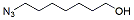 Molecular structure of the compound: 7-Azido-1-heptanol