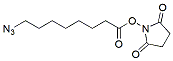 Molecular structure of the compound: 8-Azido-octanoyl-OSu