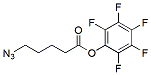 Molecular structure of the compound: 5-Azidopentanoic acid-PFP ester