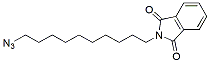 Molecular structure of the compound: 10-Azidodecyl-phthalimide