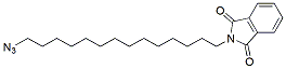Molecular structure of the compound: 14-Azidotetracyl-phthalimide