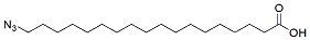 Molecular structure of the compound: 18-Azido-stearic acid
