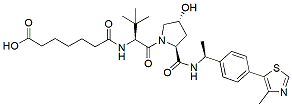 Molecular structure of the compound: (S,R,S)-AHPC-Me-C5-acid