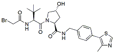 Molecular structure of the compound: (S,R,S)-AHPC-C1-Br