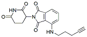 Molecular structure of the compound: Pomalidomide-C3-propargyl