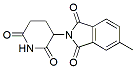 Molecular structure of the compound: 5-Methyl-thalidomide
