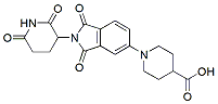 Molecular structure of the compound: 5-Thalidomide-piperidine-4-carboxylic acid