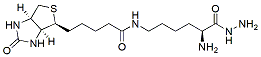 Molecular structure of the compound: Biocytin hydrazide