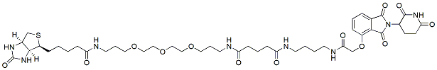 Molecular structure of the compound: Biotin-Thalidomide