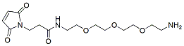 Molecular structure of the compound: Mal-amido-PEG3-amine