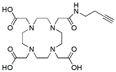 Molecular structure of the compound: DOTA-Butyne
