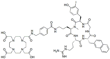 Molecular structure of the compound: Anditixafortide