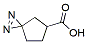 Molecular structure of the compound: Cyclopentane-Diazirine-COOH