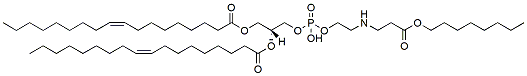 Molecular structure of the compound: 1,2-DOPE-C8 (10mg/ml solution in ethanol)