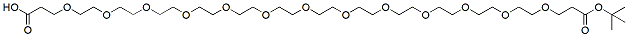 Molecular structure of the compound: Acid-PEG13-t-butyl ester