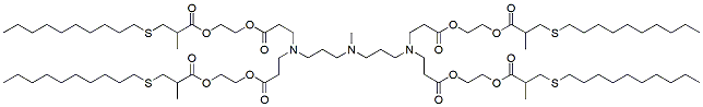 Molecular structure of the compound: 4A3-SC10 (10mg/ml solution in methyl acetate)