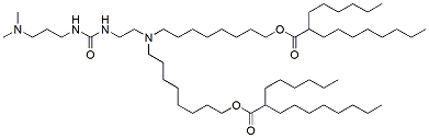 Molecular structure of the compound: Lipid 35 (hydrochloride) (5mg/ml solution in methyl acetate)
