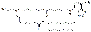 Molecular structure of the compound: Fluorescent SM-102 (10mg/ml solution in ethanol)