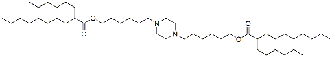 Molecular structure of the compound: Lipid PPz-2R1 (solution in ethanol)