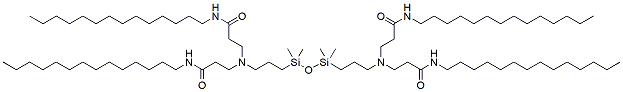 Molecular structure of the compound: Si5-N14 (solution in ethanol)