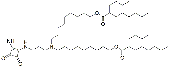 Molecular structure of the compound: Lipid 29 Analog 3 (trifluoroacetate salt) (10mg/ml solution in ethanol)