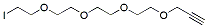 Molecular structure of the compound: Alkyne-PEG4-iodide