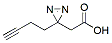 Molecular structure of the compound: Photo-Click-Heptanoic Acid