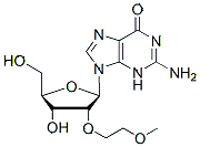Molecular structure of the compound: 2-O-(2-Methoxyethyl)-guanosine